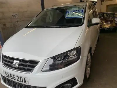 Used Seat Alhambra Style 184 HP (135 kW) 2015 White MPV