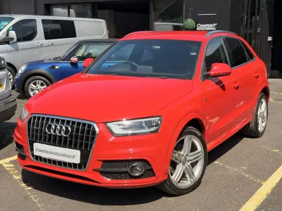 Used Audi Q3 S-line plus 177 HP (130 kW) 2014 Red SUV