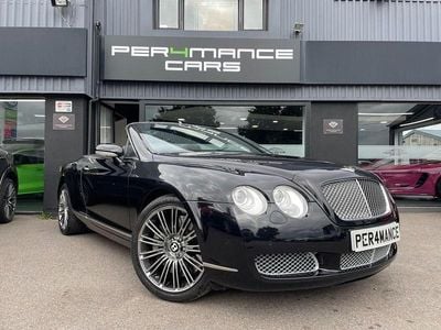 Used Bentley Continental GT Convertible 560 HP (411 kW) 2009 Black Cabriolet