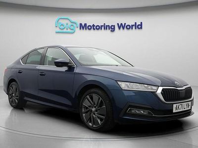 Used Skoda Octavia SE L 201 HP (147 kW) 2021 Blue Hatchback