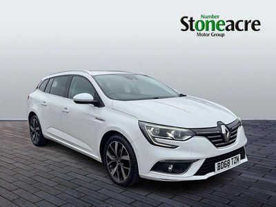 White Used 2018 Renault Mégane GrandTour Iconic Estate | £9,999 (Fair price)