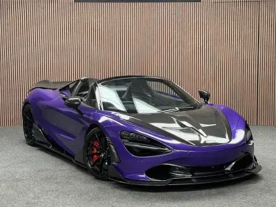 Used McLaren 720S 721 HP (530 kW) 2021 Black Cabriolet
