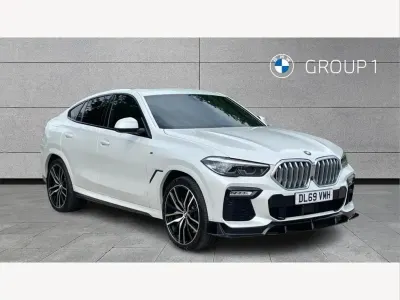Used BMW X6 M Sport 265 HP (194 kW) 2020 White SUV