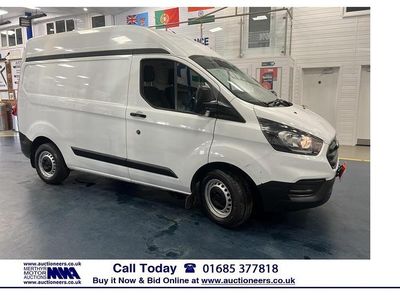 Used Ford Transit Custom 105 HP (77 kW) 2019 White Van