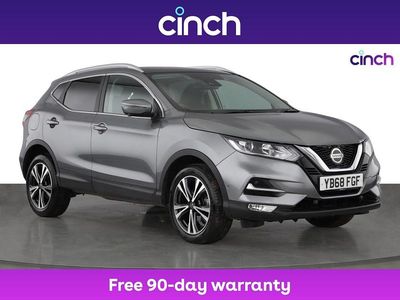 Grey Used 2018 Nissan Qashqai N-Connecta SUV | £11,749 (Fair price)
