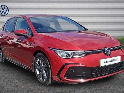 Used VW Golf VIII R-line 130 HP (95 kW) 2022 Red Hatchback