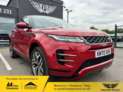 Used Land Rover Range Rover evoque HSE Dynamic 2020 Red SUV