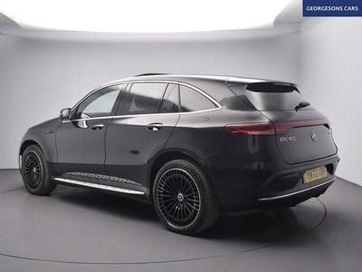 Used Mercedes EQC400 AMG line 300 kW (408 HP) 2022 Black SUV