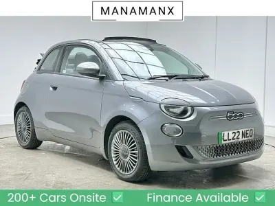 Used Fiat 500e Star 86 kW (118 HP) 2022 Grey Cabriolet