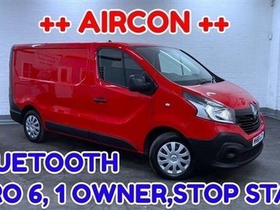 used Renault Trafic 1.6 SL27 BUSINESS ENERGY ++ AIRCON ++ 1 OWNER ++ BLUETOOTH ++ STOP START, EURO 6, 3 SEATS,REAR SENSO