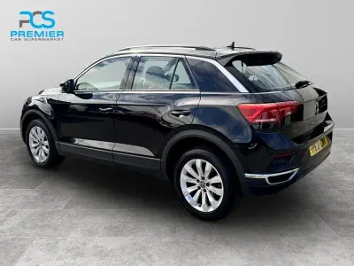 Używany VW T-Roc SE 150 KM (110 kW) 2021 Czarny SUV