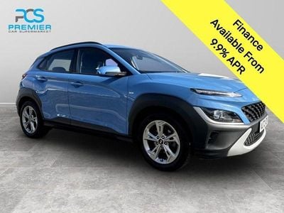 Second-hand Hyundai Kona SE 120 CP (88 kW) 2022 Albastru SUV