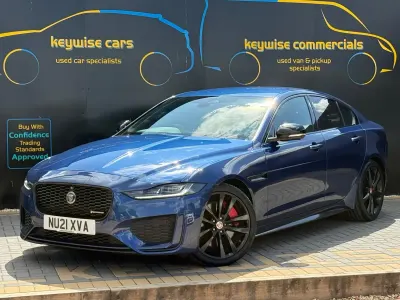Used Jaguar XE R-Dynamic 204 HP (150 kW) 2021 Blue Sedan