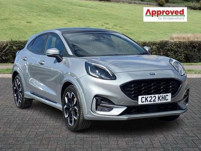 Used Ford Puma ST-Line X 155 HP (114 kW) 2022 Silver SUV