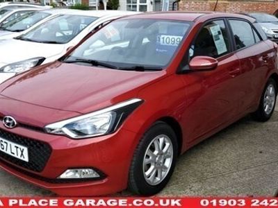 used Hyundai i20 1.2 MPI SE 5 Dr 83 BHP RED 1 OWNER SERVICE HISTORY 12400 MILES