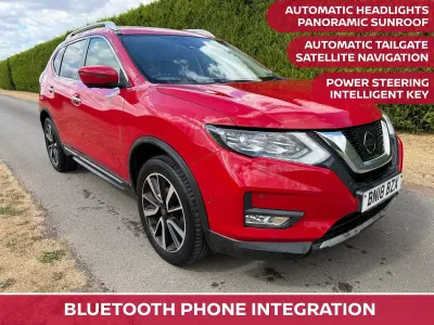 Used Nissan X-Trail Tekna 130 HP (95 kW) 2018 Red SUV