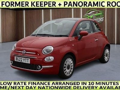 Red Used 2022 Fiat 500 Dolcevita Hatchback | £7,777 (Super price)
