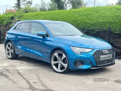 Used Audi A3 e-tron Sport 2021 Blue Hatchback
