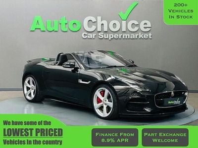 Usado Jaguar F-Type R 550 HP (404 kW) 2019 Preto Cabrios