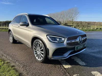 Used Mercedes GLC300 AMG line 2021 Silver SUV