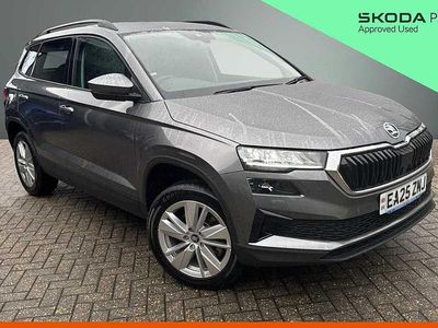 Graphite grey metallic Used 2025 Skoda Karoq SE SUV | £25,650 (Good price)