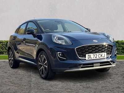 Used Ford Puma Titanium 2023 Blue SUV