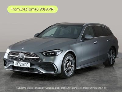 Grey Used 2022 Mercedes C300e AMG Line Premium Plus Estate | £27,490 (Fair price)