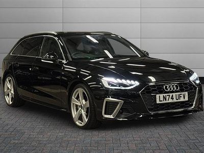 Used Audi A4 S-Line 204 HP (150 kW) 2024 Black Estate