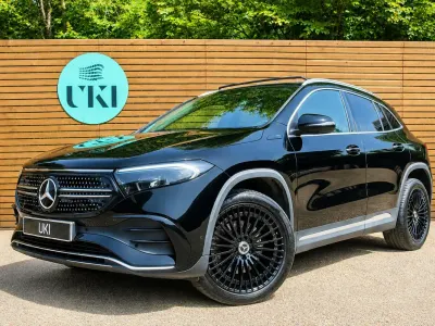 Used Mercedes EQA250 AMG line 139 kW (190 HP) 2021 Black SUV