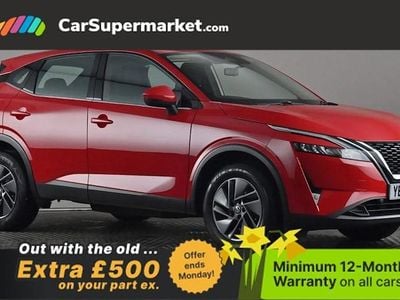 Used Nissan Qashqai Acenta Premium 140 HP (102 kW) 2022 Red SUV