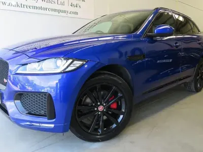 Używany Jaguar F-Pace S 300 KM (220 kW) 2019 Niebieski SUV