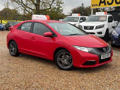 Red Used 2013 Honda Civic S Hatchback | £5,499 (Fair price)