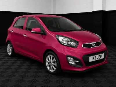 Used Kia Picanto 84 HP (61 kW) 2015 Pink Hatchback