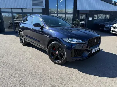 Used Jaguar F-Pace S 300 HP (220 kW) 2020 Blue SUV