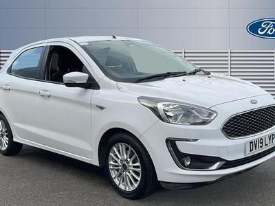 White Used 2019 Ford Ka Plus Zetec Hatchback | £8,685 (Fair price)