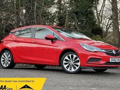 Used Vauxhall Astra Design Edition 2016 Red Hatchback