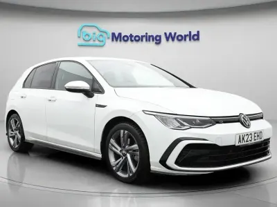 Used VW Golf VIII R-line 150 HP (110 kW) 2023 White Hatchback