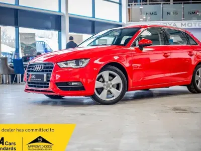 Used Audi A3 Sportback Sport 184 HP (135 kW) 2015 Red Hatchback