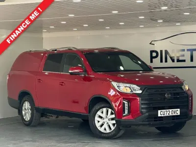 Used SsangYong Musso 181 HP (133 kW) 2022 Red Pickup