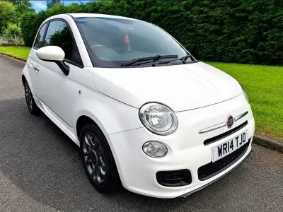 Used Fiat 500 S 69 HP (50 kW) 2014 White Hatchback