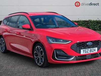 Used Ford Focus ST-Line 125 HP (91 kW) 2022 Red Estate