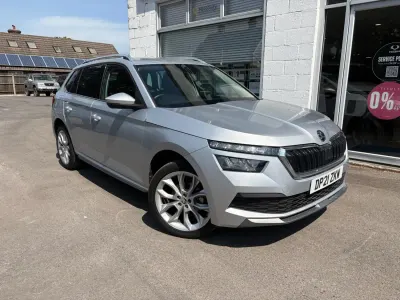 Usata Skoda Kamiq SE L 150 CV (110 kW) 2021 Argento SUV