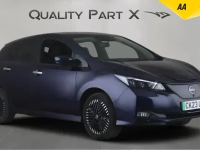 Used Nissan Leaf Tekna 160 kW (218 HP) 2023 Blue Hatchback
