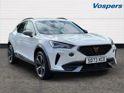 Used Cupra Formentor 204 HP (150 kW) 2023 White SUV