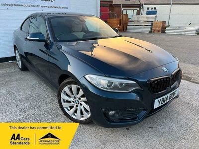 Used BMW 220 Lifestyle 184 HP (135 kW) 2014 Blue Coupe