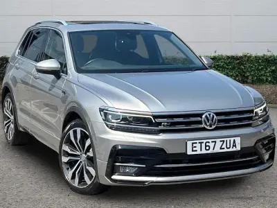 Used VW Tiguan R-line 179 HP (131 kW) 2017 Silver SUV