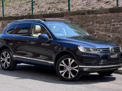 Used VW Touareg R-line 2016 Blue SUV