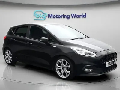 Used Ford Fiesta ST-Line 125 HP (91 kW) 2021 Black Hatchback