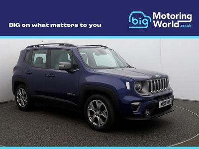 used Jeep Renegade 1.0 GSE T3 Limited SUV 5dr Petrol Manual Euro 6 (s/s) (120 ps) Full Leather