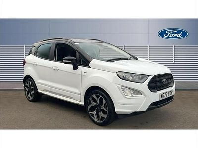 White Used 2022 Ford Ecosport ST-Line SUV | £12,993 (Fair price)